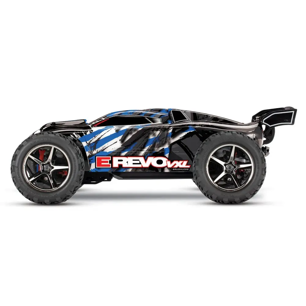 Mini E-revo brushless VXL TSM USB RTR - Traxxas 71076-8-BLUEX - 1/16 - 3