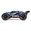 Monster truck E-Revo brushed 100% RTR - Traxxas 71054-8-BLUE - 1/16  - 5