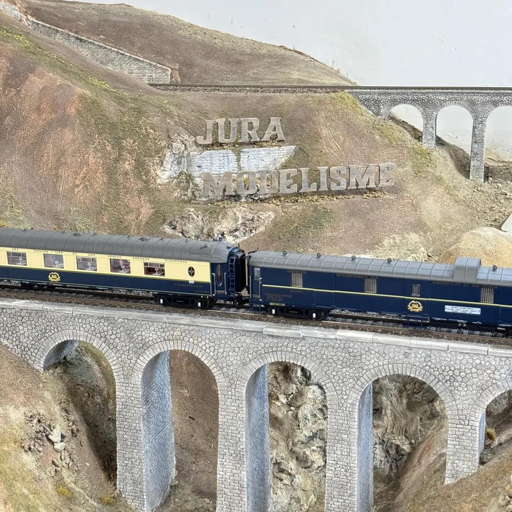 Set 6 Voitures Pullman "Edelweiss" - Trix 26470 - HO 1/87 - CIWL - EP II - 13