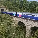 Set 4 éléments TGV EuroDuplex Trix 22381 - HO 1/87 - SNCF - EP VI - 2 rails - 5