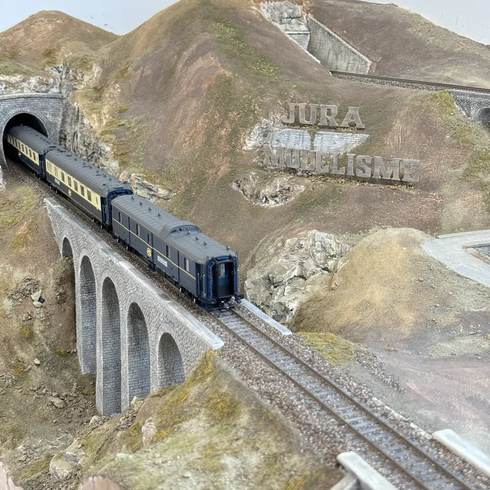 Set 6 Voitures Pullman "Edelweiss" - Trix 26470 - HO 1/87 - CIWL - EP II - 15