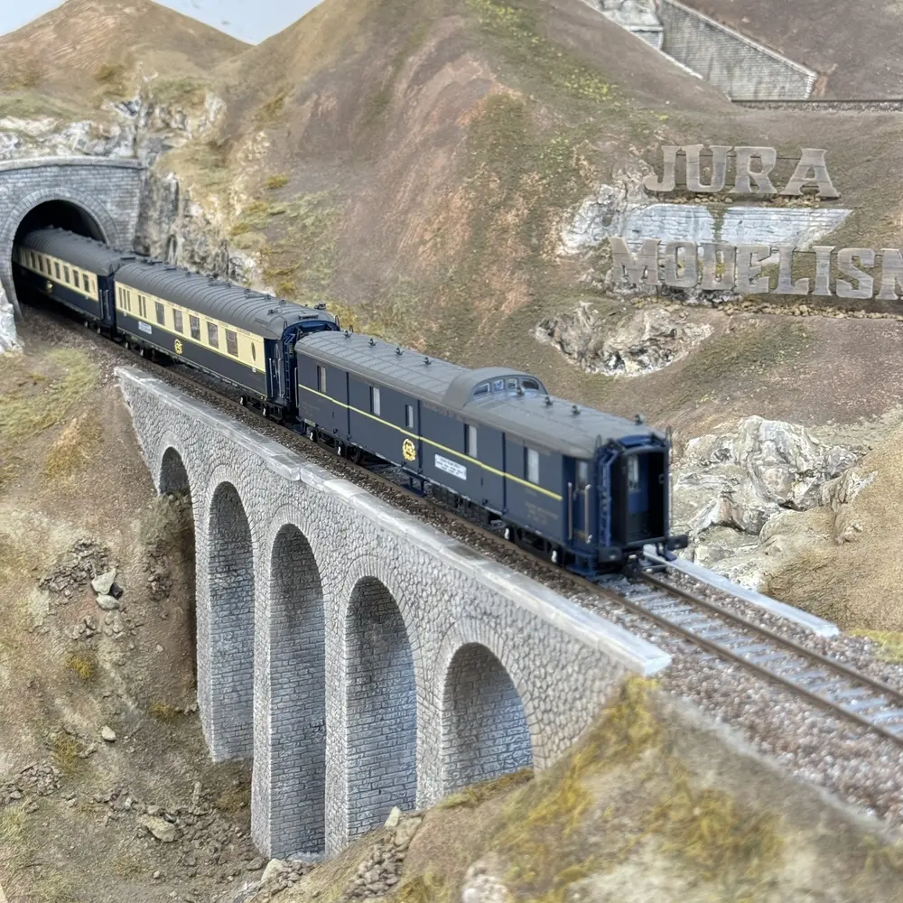 Set 6 Voitures Pullman "Edelweiss" - Trix 26470 - HO 1/87 - CIWL - EP II - 9