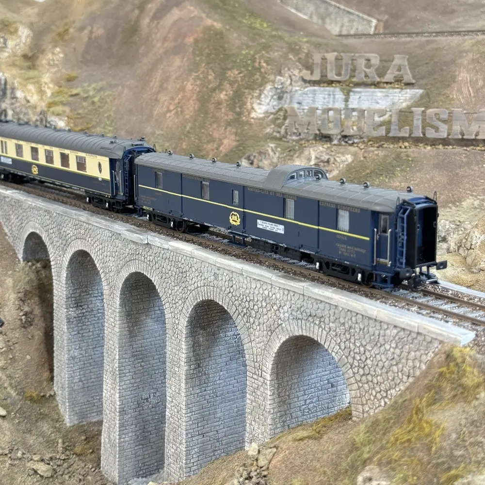 Set 6 Voitures Pullman "Edelweiss" - Trix 26470 - HO 1/87 - CIWL - EP II - 10