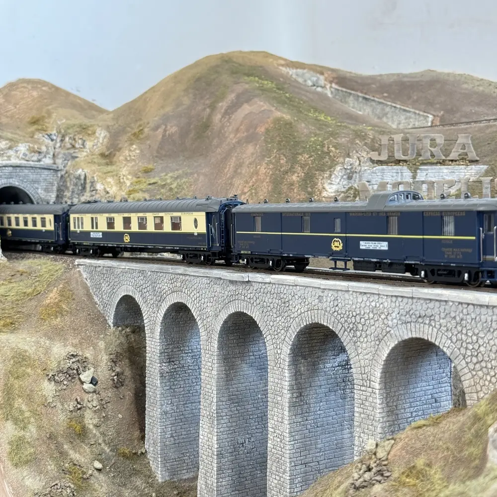 Set 6 Voitures Pullman "Edelweiss" - Trix 26470 - HO 1/87 - CIWL - EP II - 14