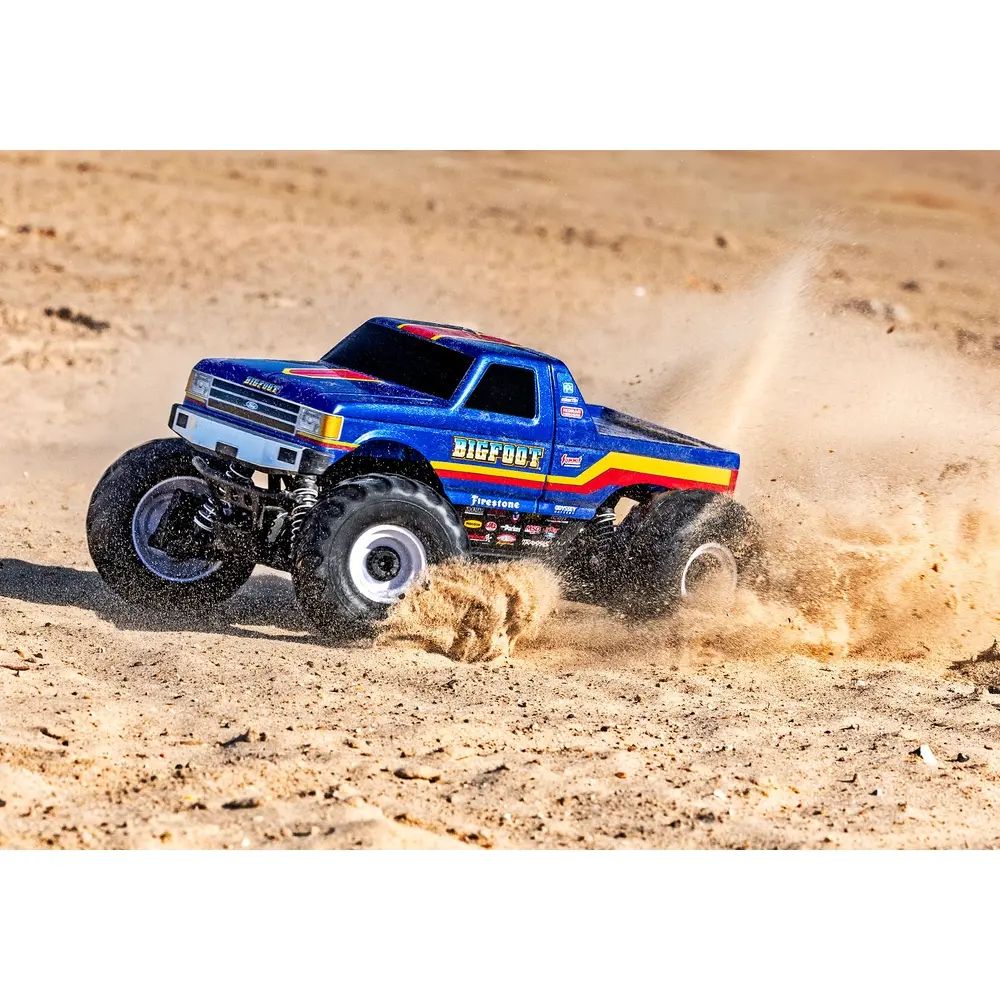 Monster Truck Bigfoot 4x4 BL-2s RTR - Traxxas 67134-4-BLUE - 1/10 - 27