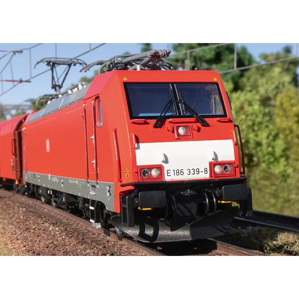 Locomotive électrique série 186 - TRIX T25800 - DB AG - HO 1/87 - EP. VI - Digital sound - 2R - 4