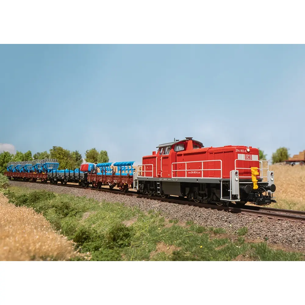 Locomotive diesel série 294 – Trix 25900 – DB AG – HO 1/87 – Ep VI – Digital Sound - 2R  - 5