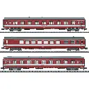 Set de 3 voitures grandes  lignes "Le Capitole" MINITRIX 18218 - SNCF - N 1/160 - 4
