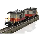 Coffret de wagons Sputnik Swiss Express - Trix T24650 - SBB/CFF/FFS - HO 1/87 - EP. IV - 2R - 3
