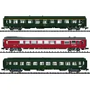 Set 3 voitures grande ligne "Nice-Paris" MINITRIX 18219 - SNCF - N 1/160 - EP IV - 5