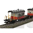 Coffret de wagons Sputnik Swiss Express - Trix T24650 - SBB/CFF/FFS - HO 1/87 - EP. IV - 2R - 4