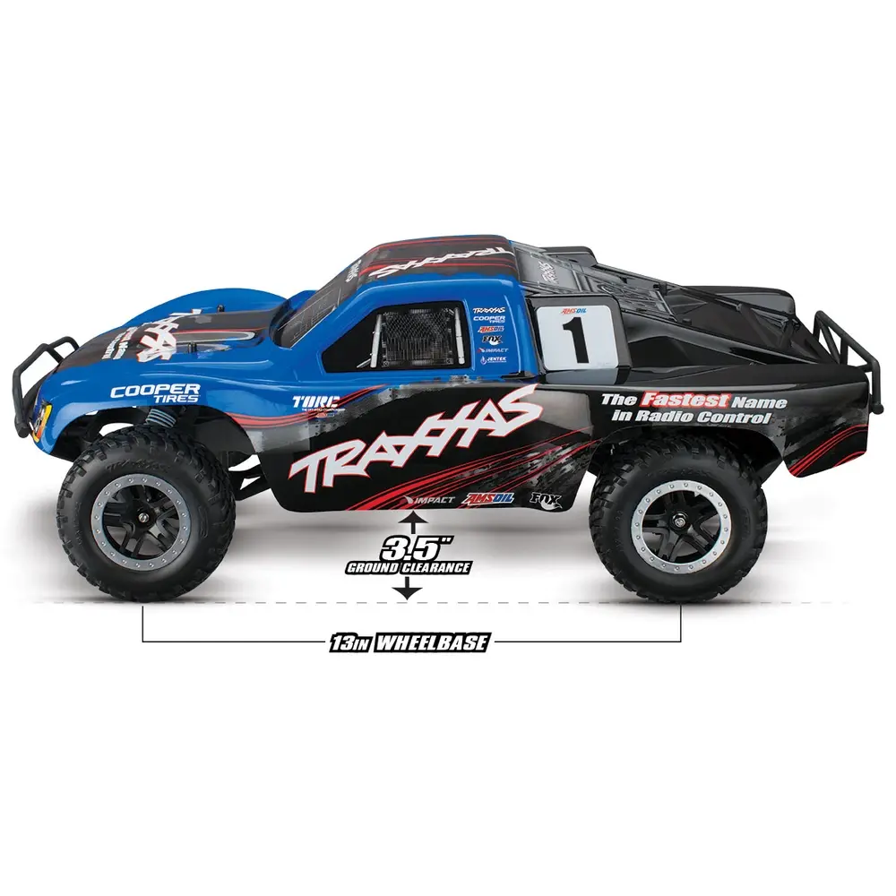 Slash 2wd VXL 3S Clipless TSM RTR - Traxxas 58376-74-GRN - 1/10 - 13