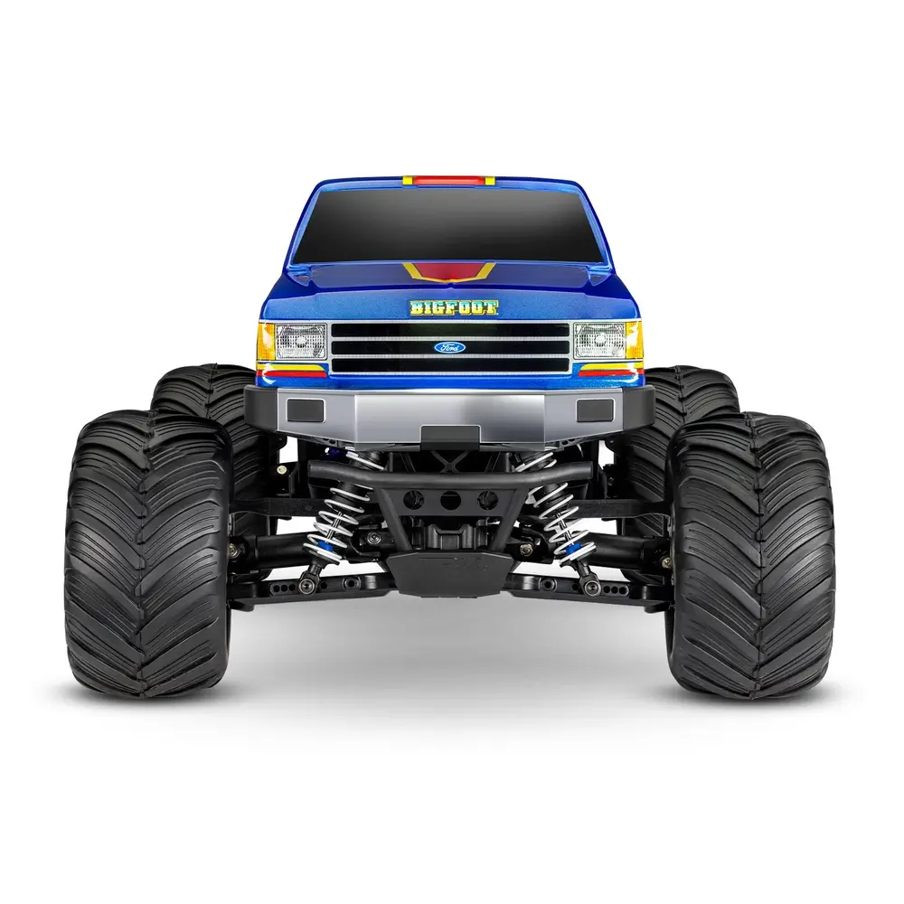 Monster Truck Bigfoot 4x4 BL-2s RTR - Traxxas 67134-4-BLUE - 1/10 - 3