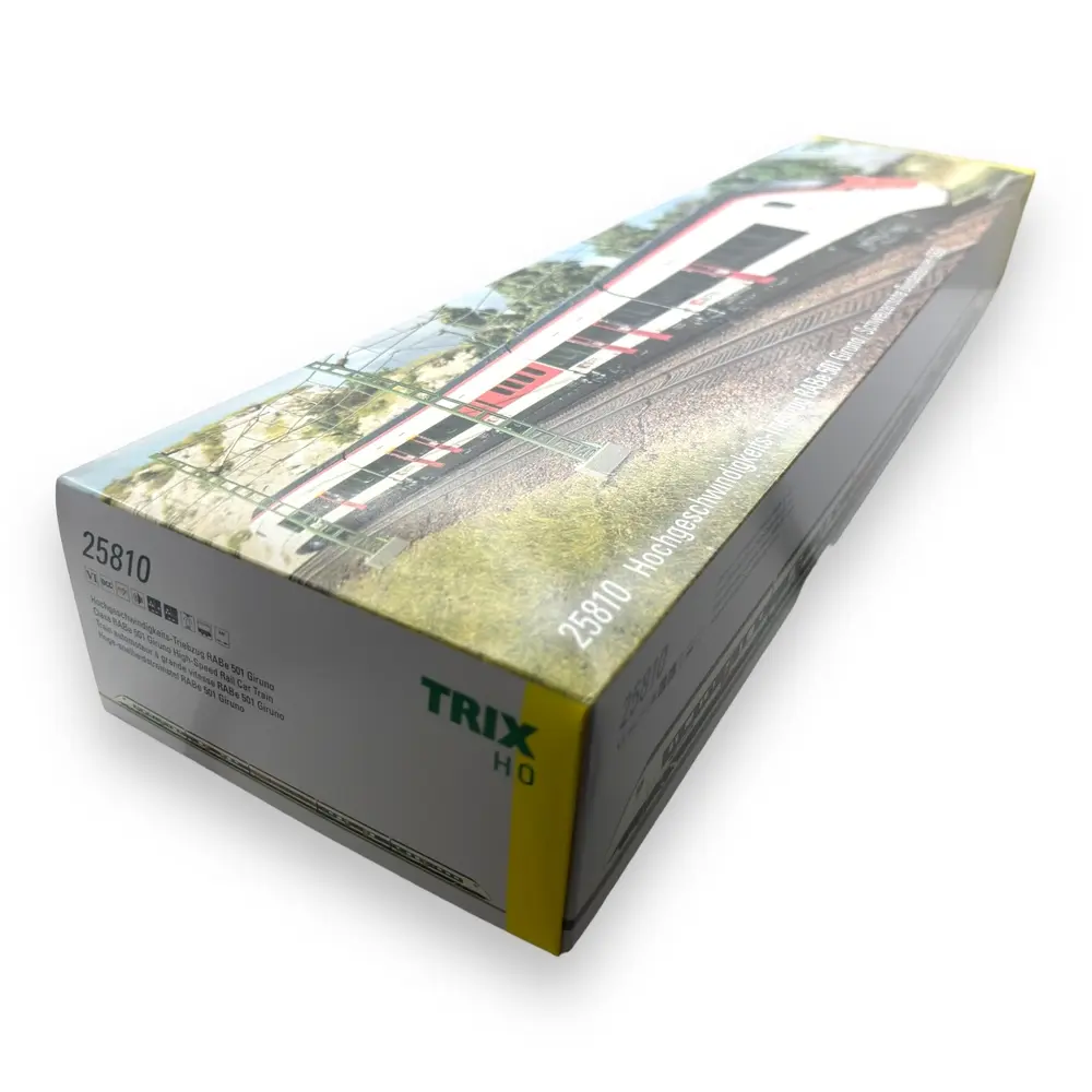 Set 5 éléments TGV RABe 501 Giruno - Trix 25810 - HO 1/87 - CFF - Ep VI - Digital sound - 2R - 9