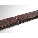 Coffret de wagons plats Laads 800B - Trix T24428 - privée - HO 1/87 - EP. VI - 2R - 2