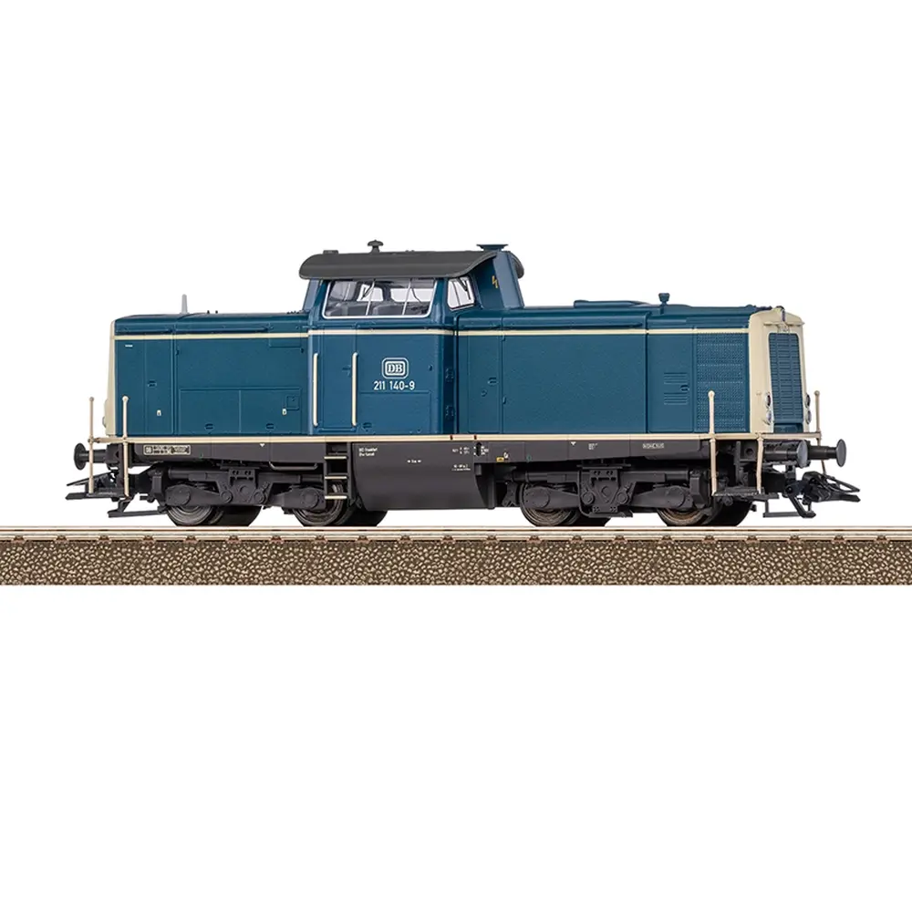 Locomotive diesel série 211 - TRIX T25101 - DB - HO 1/87 - EP. IV - Digital sound - 2R - 2
