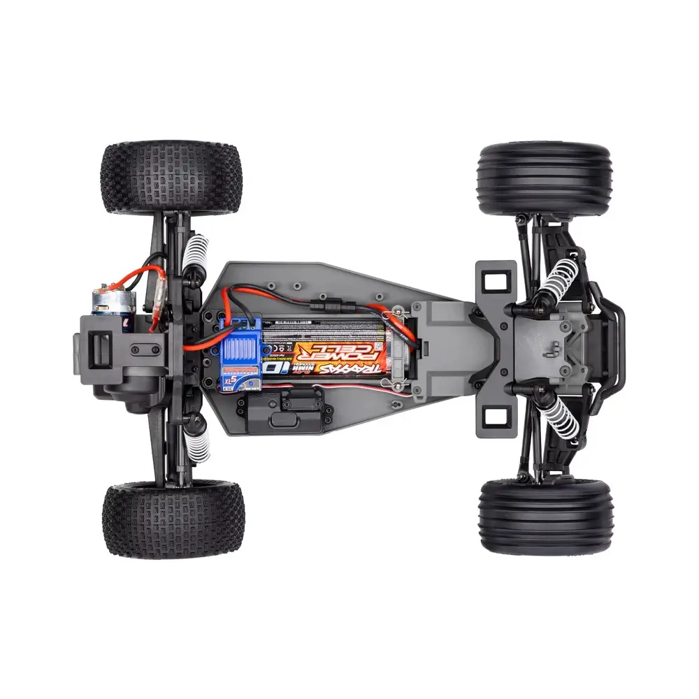 Rustler 2wd XL-5 TQ Clipless RTR + accus, chargeur - Traxxas 37254-8-ORNG - 1/10 - 6