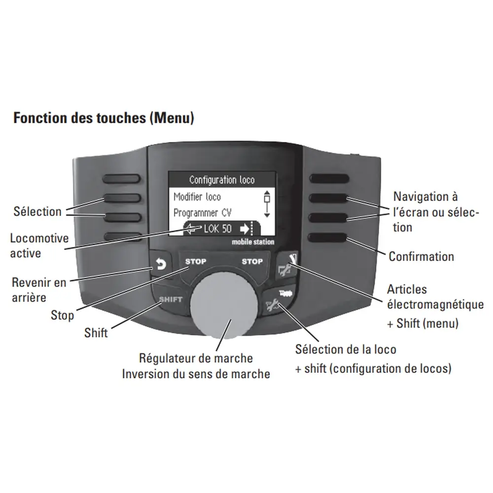 Boitier de centrale digitale Mobile Station 2 - Trix 66955 - 2