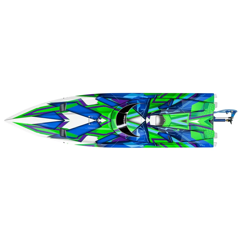 Offshore Spartan Vert VXL 6S RTR - Traxxas 57076-4-GRNR - 2