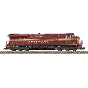 Locomotive diesel GE ES44AC - Trix 25445 - HO 1/87 - NS - EP VI - 2R - DCC Son Fumigène - 2