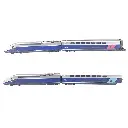 Set 4 éléments TGV EuroDuplex Trix 22381 - HO 1/87 - SNCF - EP VI - 2 rails - 2