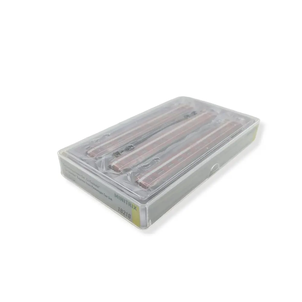 Set de 3 voitures grandes  lignes "Le Capitole" MINITRIX 18218 - SNCF - N 1/160 - 5