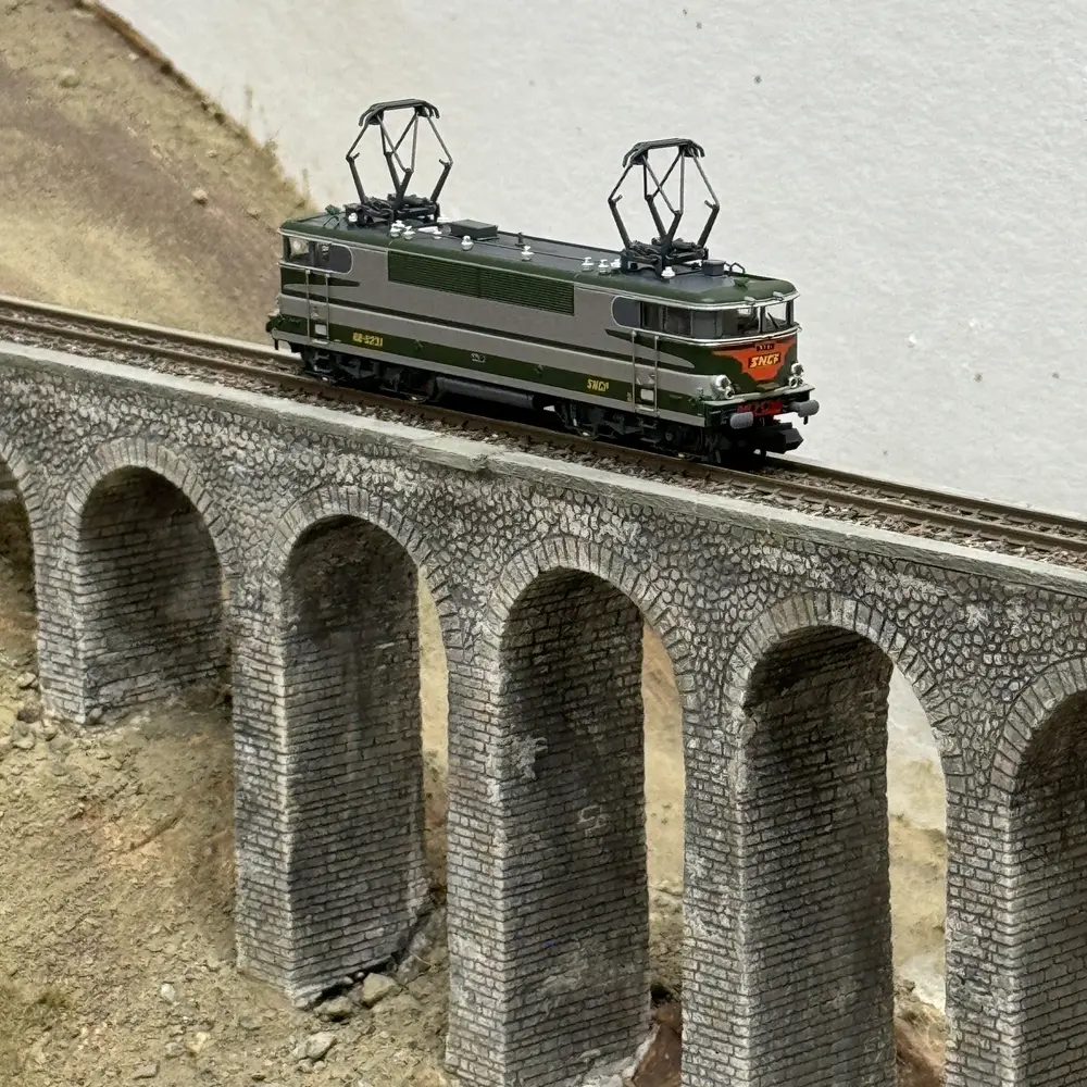 Locomotive électrique BB 9231 "Arzens" - MiniTrix 16693 - N 1/160 - SNCF - Ep IV - Digital sound - 2R - 6