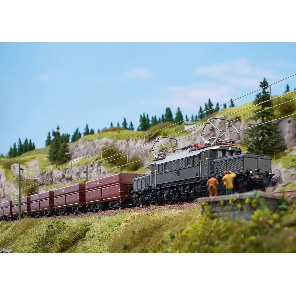 Locomotive électrique série E 93 - Minitrix T16932 - DRB - N 1/160 - EP. II - Digital Sound - 2R - 2