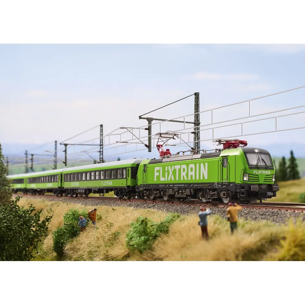 Locomotive électrique classe 193 Flixtrain - Minitrix 16835 - N 1/160 - Ep IV - Digital sound - 2R - 3