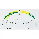 Aiguillage courbe droite - Minitrix 14948 - N 1/160 - code 80 - cœur polarisé - 30° - R3 / R4 - 2
