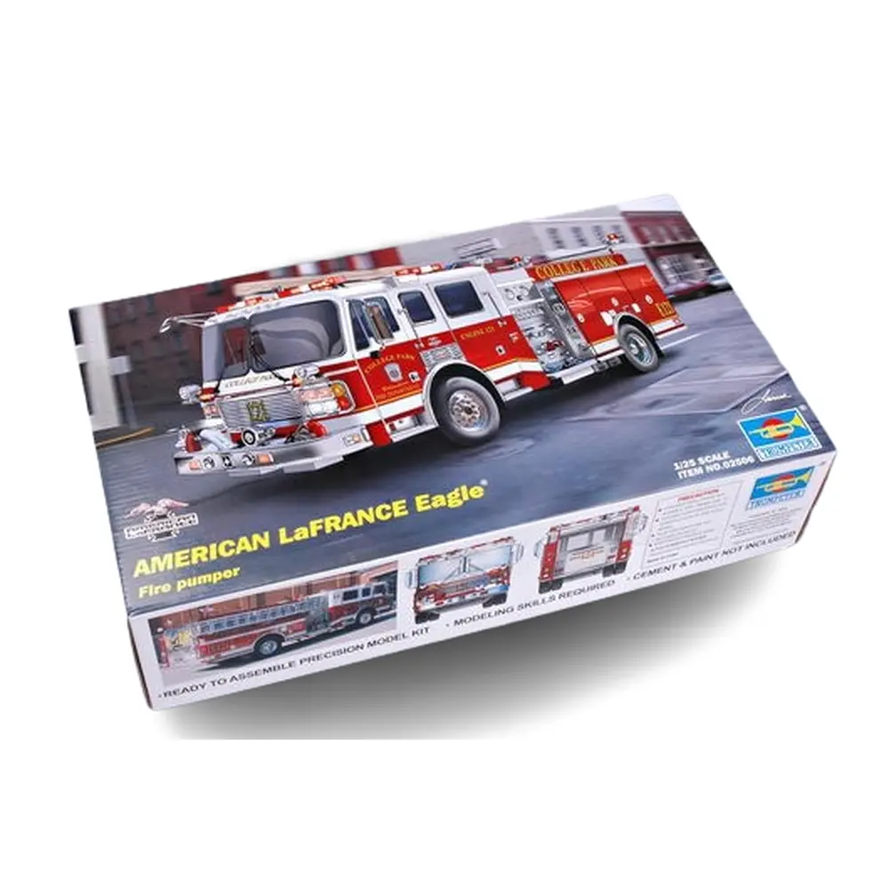 Pompe à Incendie Américaine "LAFRANCE EAGLE 2002" - Trumpeter 02506 - 1/25 - 2
