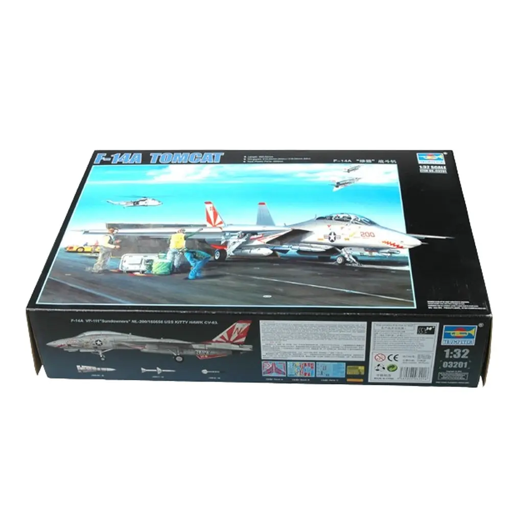 Avion Supersonic Bimoteur - Grumman F-14 Tomcat - Trumpeter 03201 - 1/32 - 3