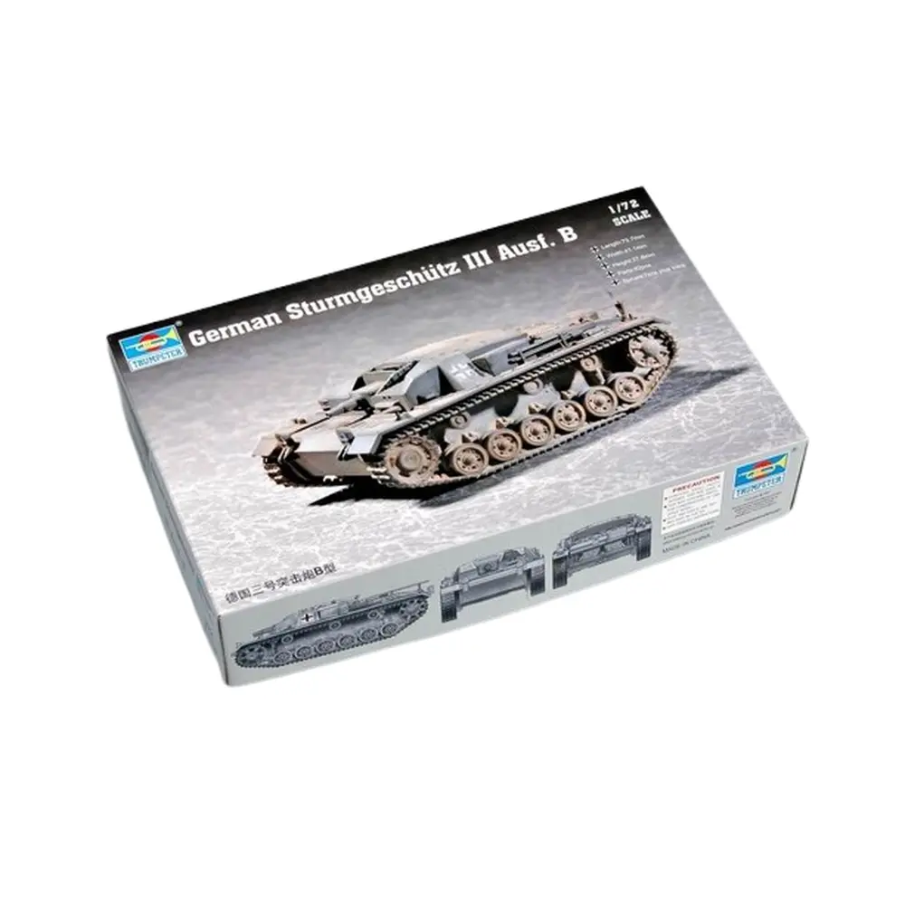 Pistolet d'assaut III Allemand - Trumpeter 07256 - 1/72 - 2