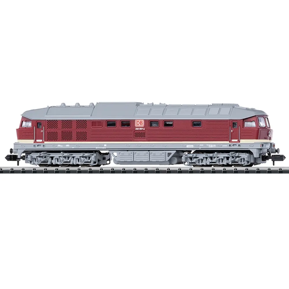 Locomotive diesel série 232 - Minitrix T16235 - DB AG - N 1/160 - EP. V - Digital Sound - 2R - 2