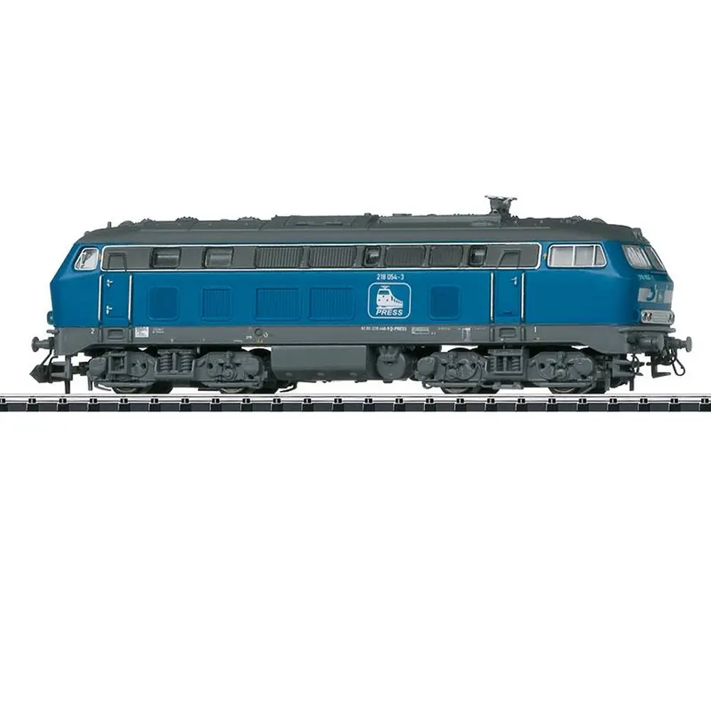 Locomotive diesel-hydraulique série 218 MINITRIX 16824 - PRESS - N 1/160 - EP VI - 2