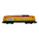 Locomotive diesel BB 67400 "infra" - MiniTrix 16707 - N 1/160 - SNCF - EP VI - 2R - DCC Son - 3