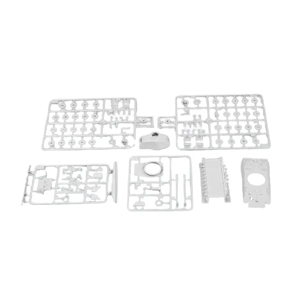 Char de combat Allemand - King Tiger + Tourelle Porsche - Trumpeter 07202 - 1/72 - 4