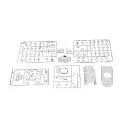 Char de combat Allemand - King Tiger + Tourelle Porsche - Trumpeter 07202 - 1/72 - 4