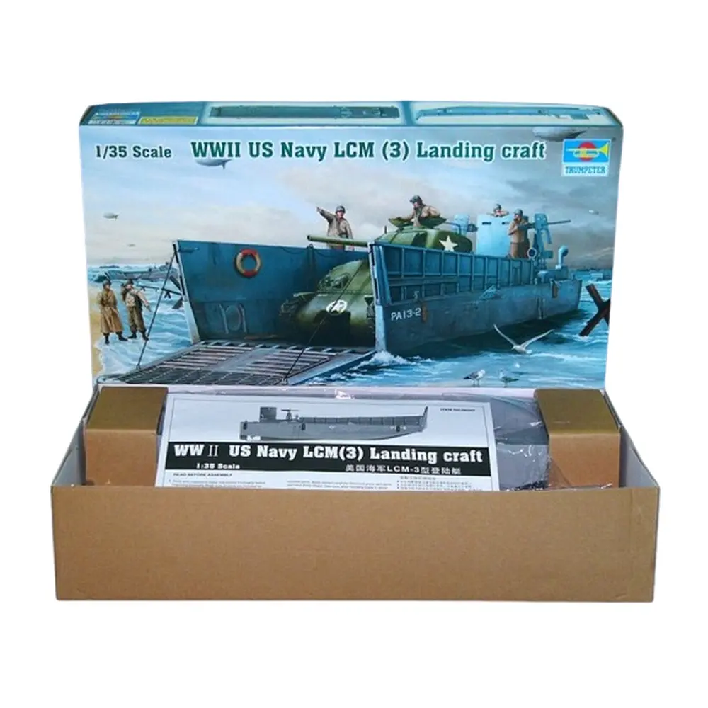 Péniche du débarquement - US Navy - IIe Guerre Mondiale - Trumpeter 00347 - 1/35 - 3