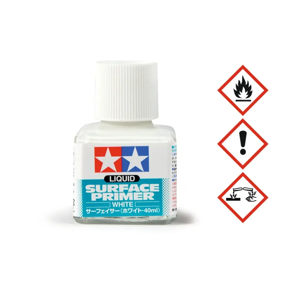 Apprêt de Surface Liquide Blanc - TAMIYA 87096 - 40 mL - 2