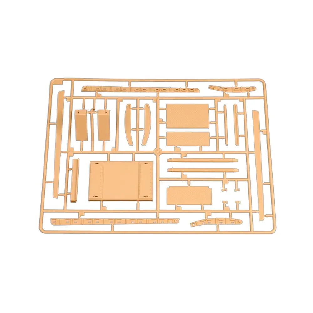 Chariot à plate-forme  lourde type Ssyms 80 - Trumpeter 00221 - 1/35 - 5