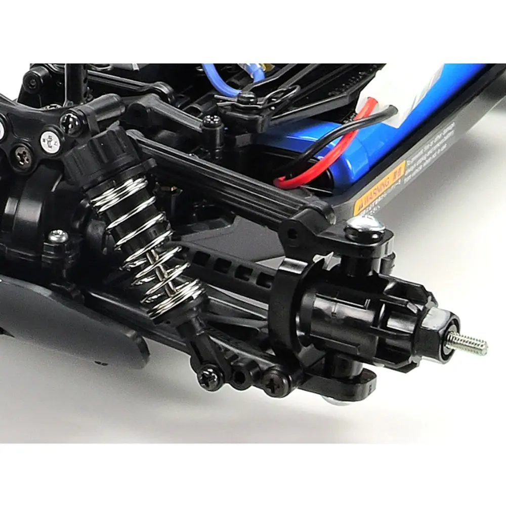 Buggy électrique Plasma Edge II Gun Metal TT02B en kit + pack accu, chargeur, servo, télécommande - Tamiya 47446L - 1/10 - 5