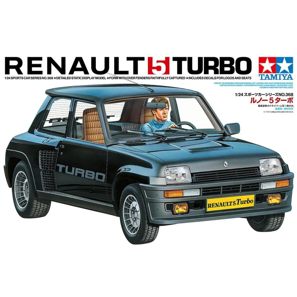Renault 5 Turbo - Tamiya 24368 - 1/24 - 2