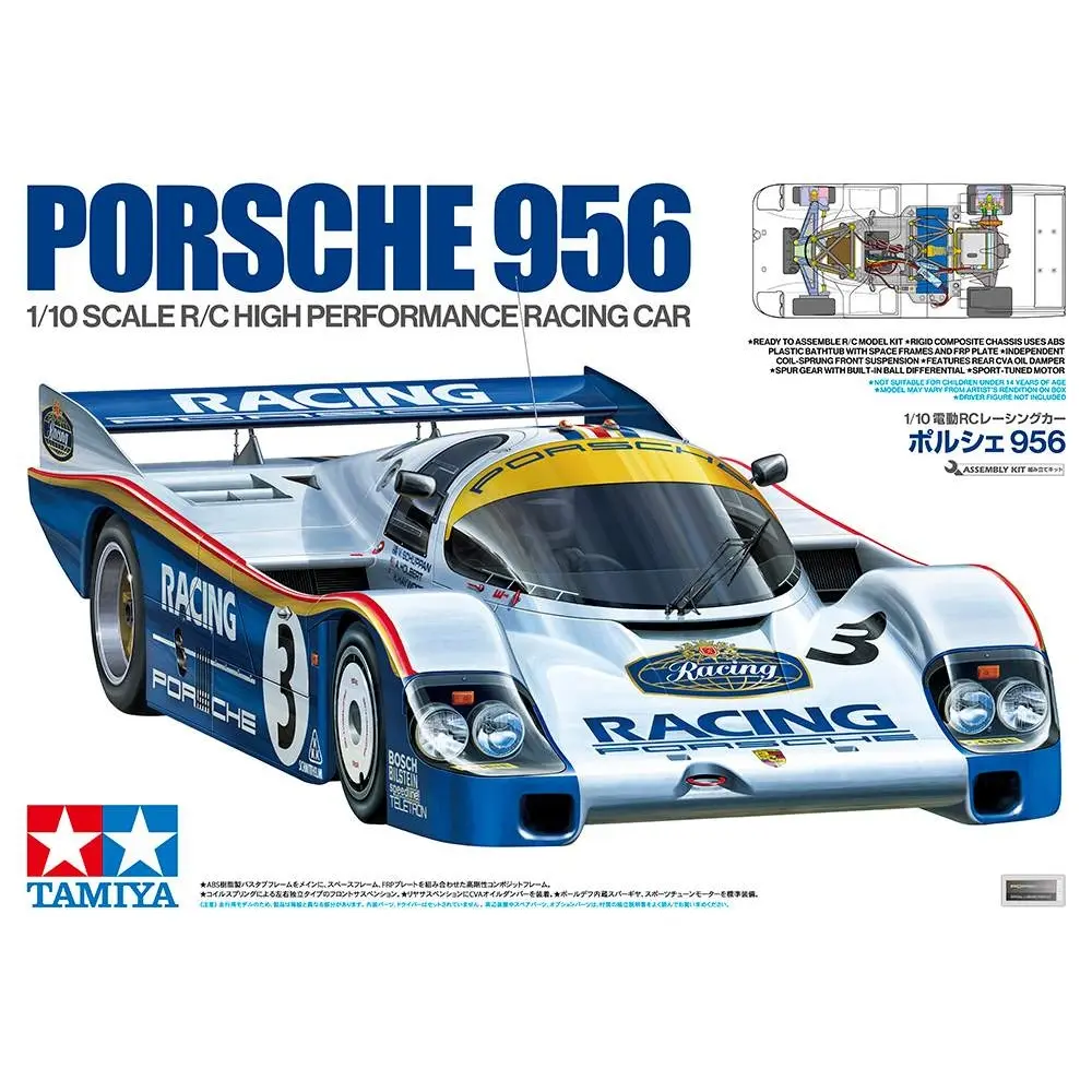 Porsche 956 - Tamiya 47508 - 1/10 - 5
