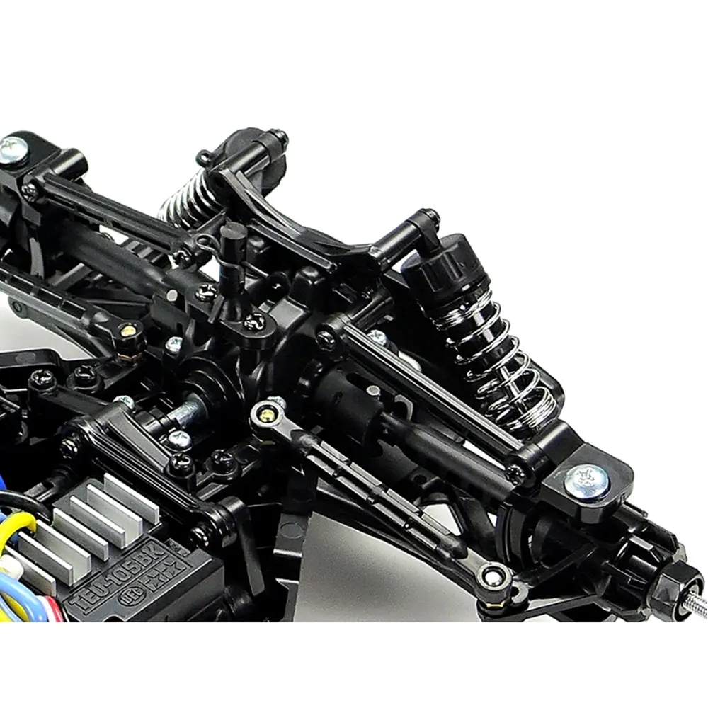 Buggy électrique Plasma Edge II Gun Metal TT02B en kit + pack accu, chargeur, servo, télécommande - Tamiya 47446L - 1/10 - 4