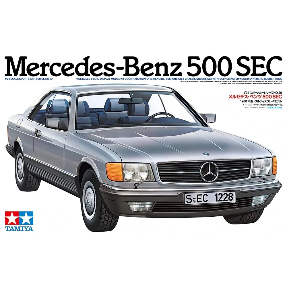 Mercedes-Benz 500 SEC - Tamiya 24029 - 1/24 - 2