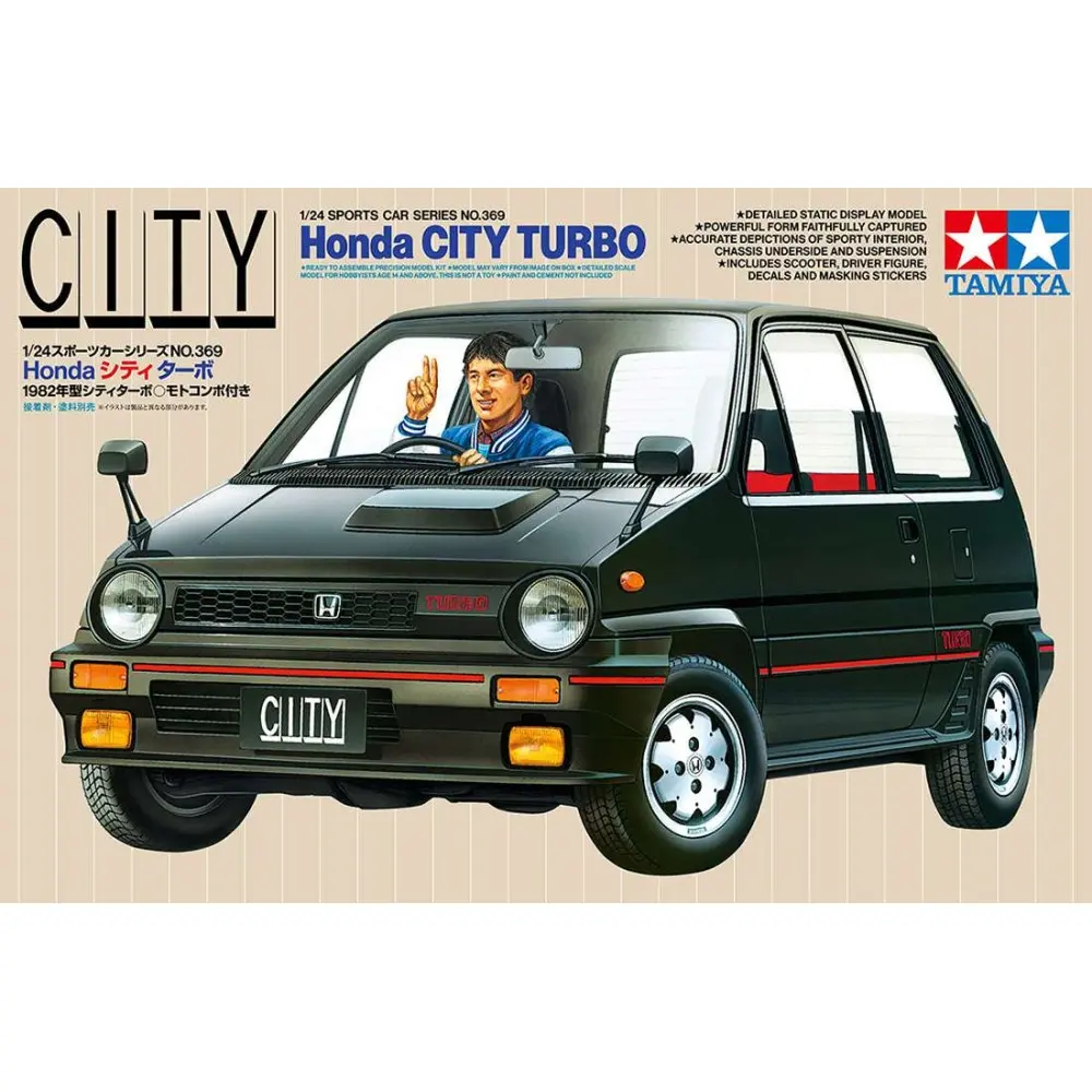 Honda City Turbo - Tamiya 24369 - 1/24 - 4