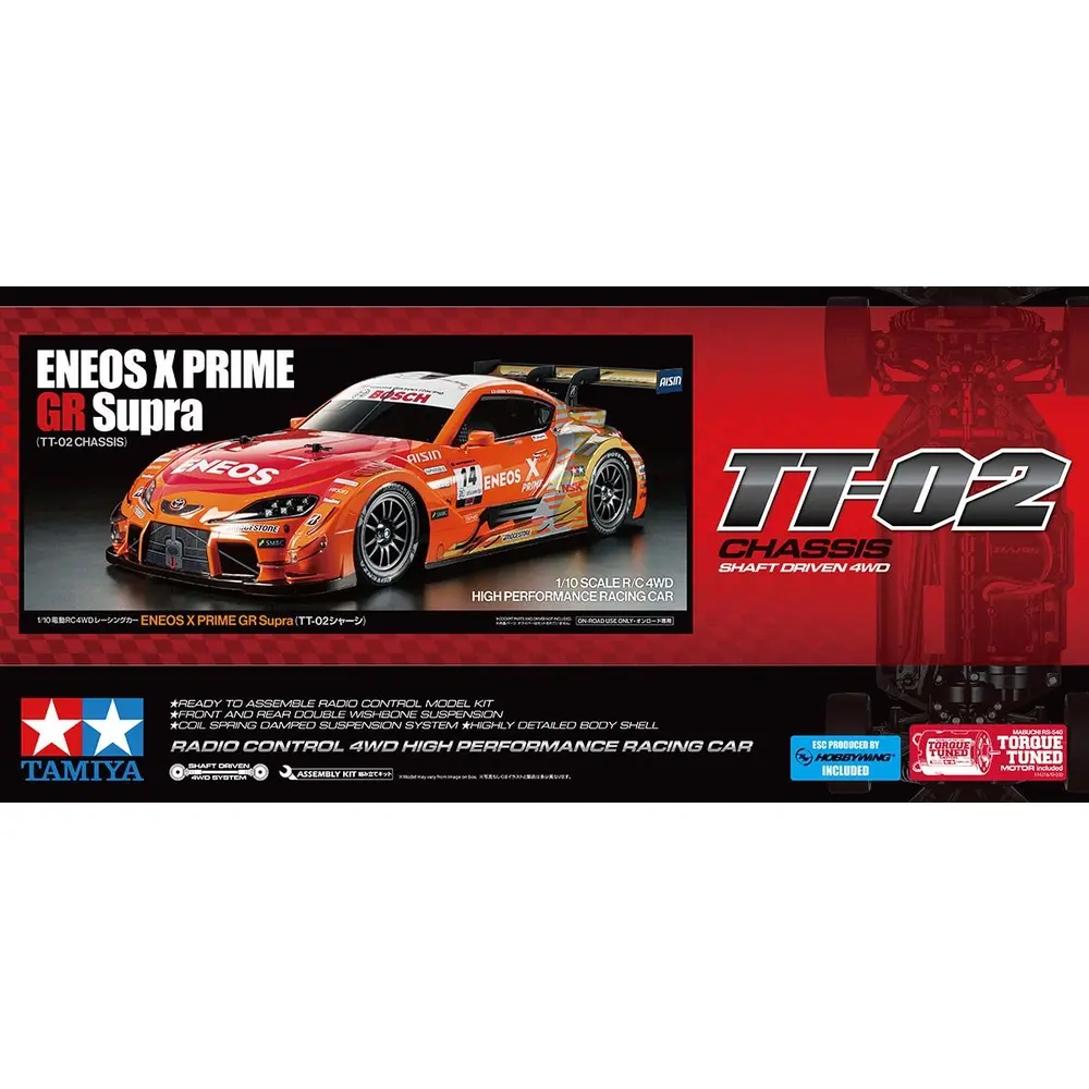 Toyota GR Supra Eneos X Prime kit - Tamiya 47514 - 1/10 - 3
