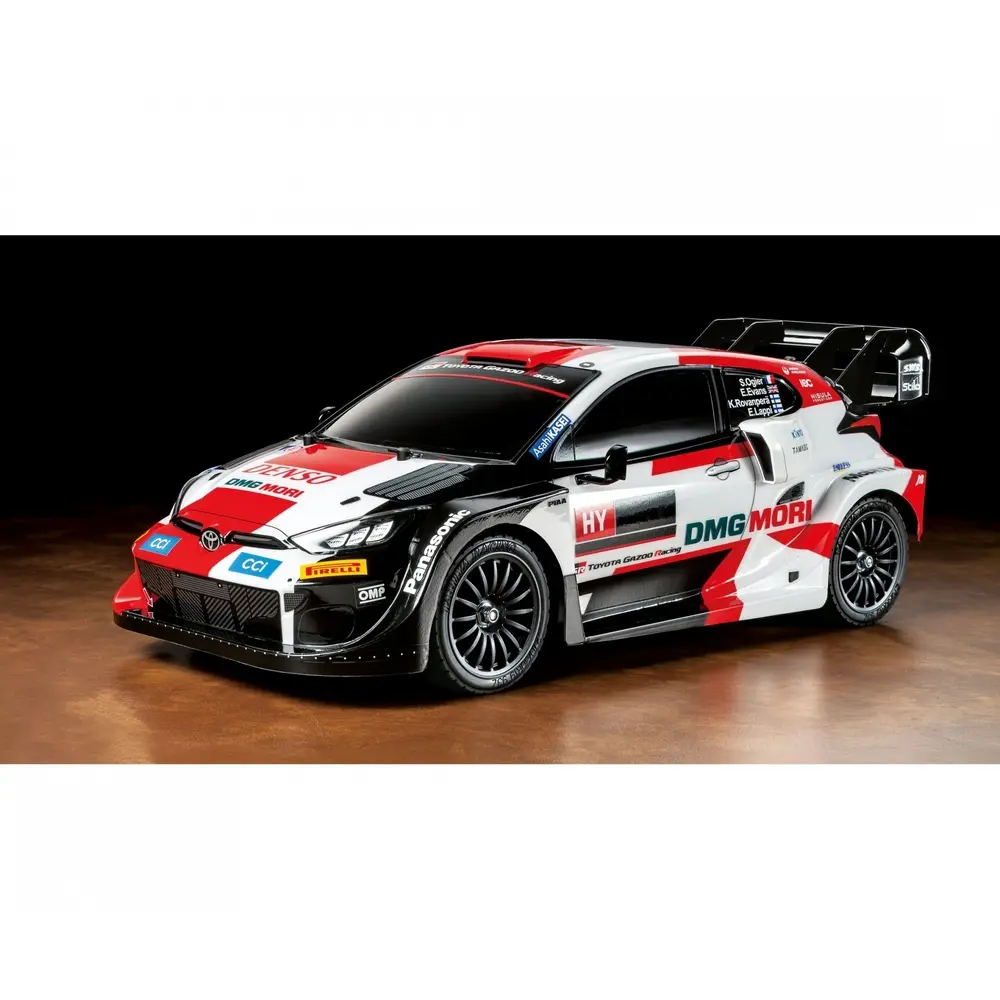 Toyota Gazoo Racing Yaris TT02 en kit + accu, chargeur, servo, télécommande - Tamiya 58716L - 1/10 - 4