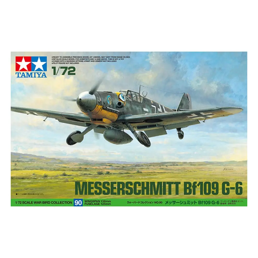 Avion de chasse Messerschmitt Bf109G-6 - Tamiya 60790 - 1/72 - 1939-1945 - 4
